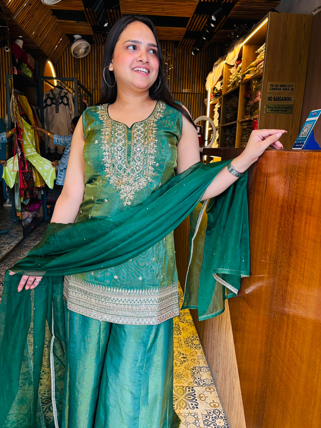 Wear Palazzo with Short Kurti