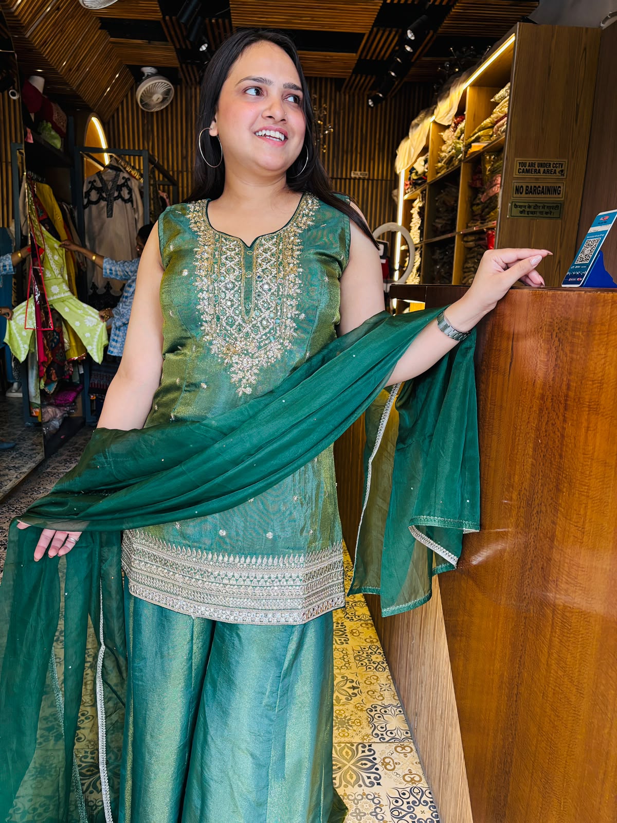 Wear Palazzo with Short Kurti