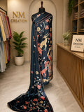 Unstitched Gajji Silk Dress Material