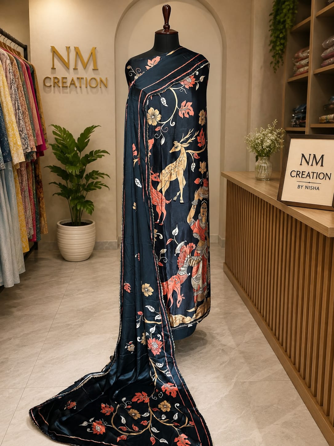 Unstitched Gajji Silk Dress Material