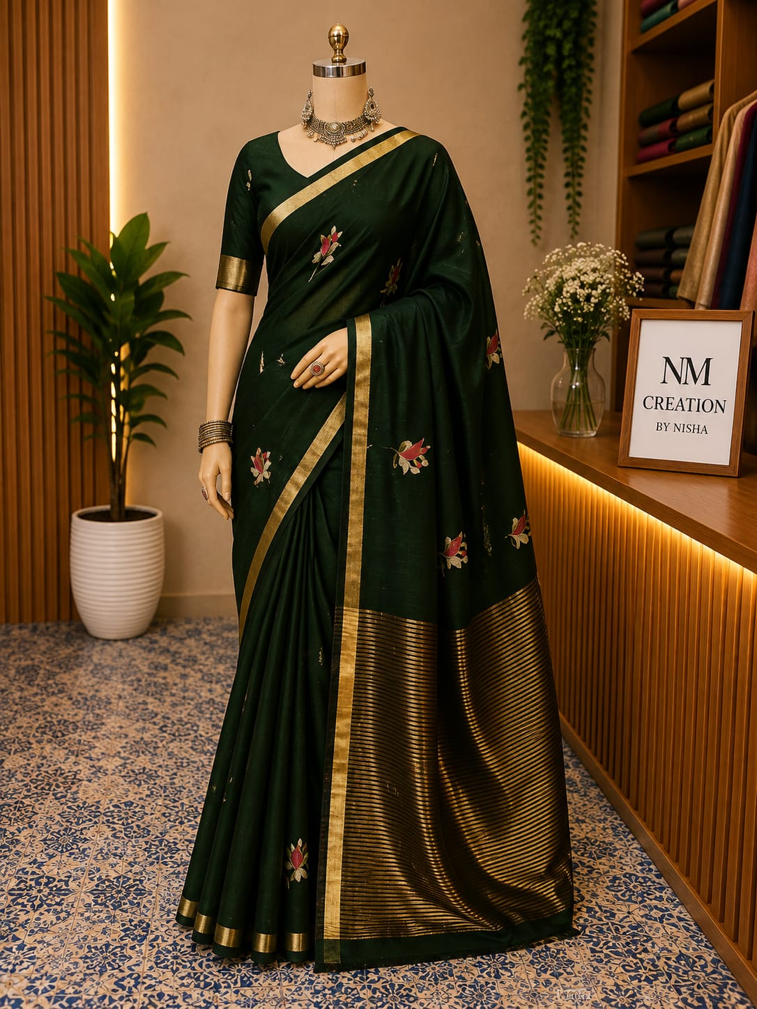 Pure Cotton Weaving Saree