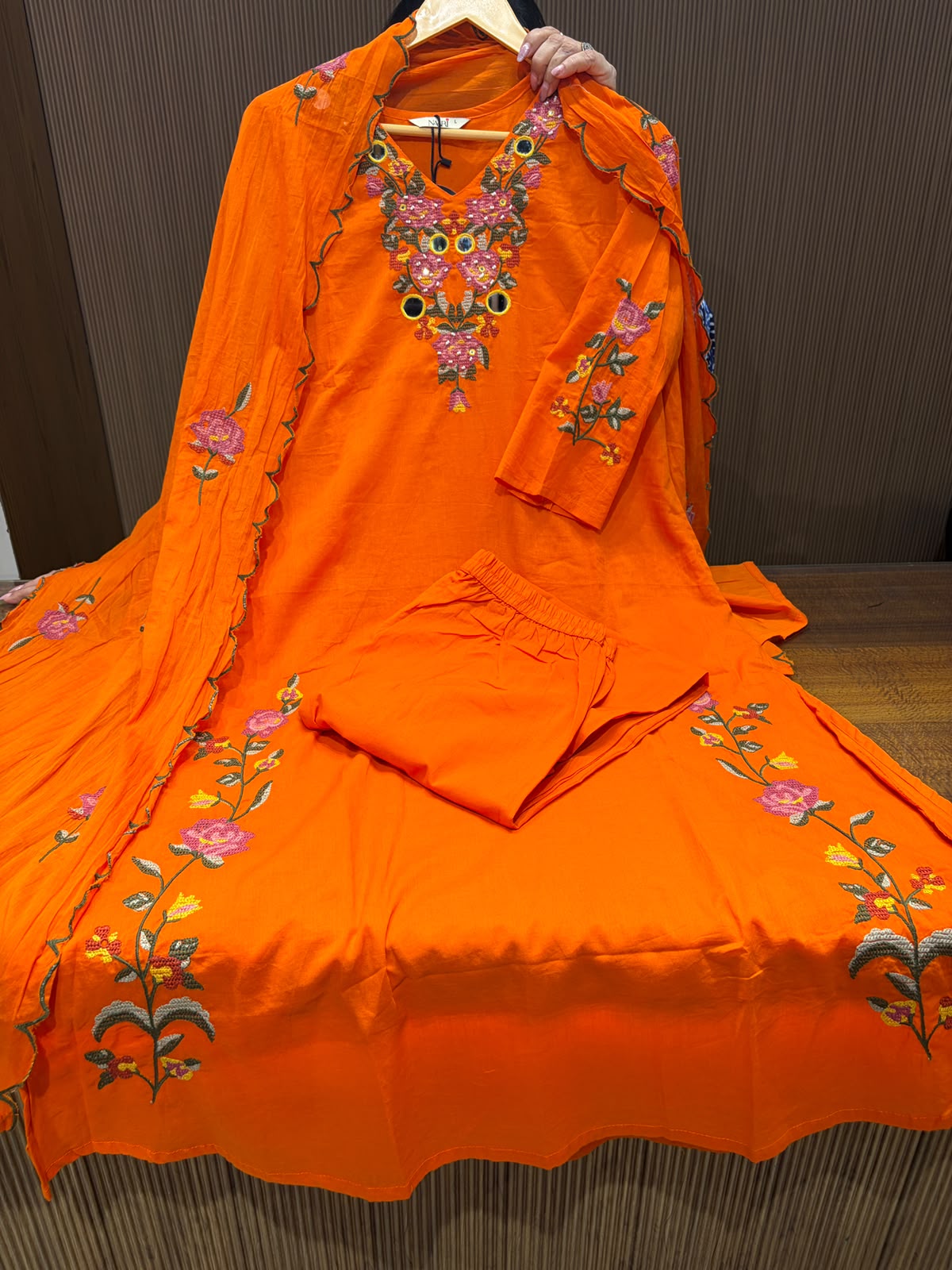Cotton Fabric Full Suit