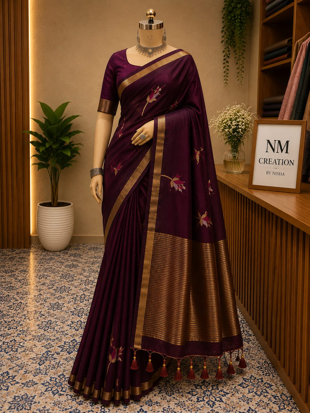 Pure Cotton Weaving Saree