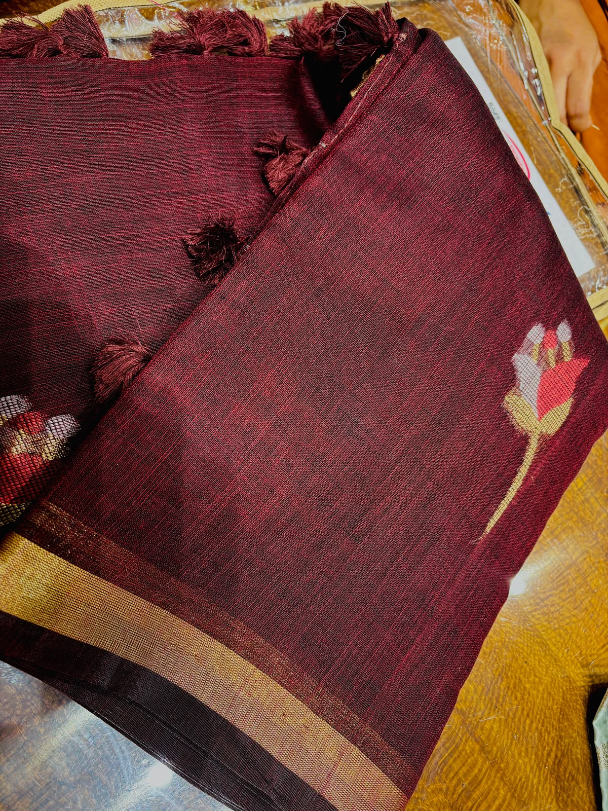 Pure Cotton Weaving Saree