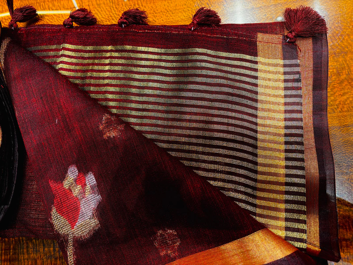 Pure Cotton Weaving Saree
