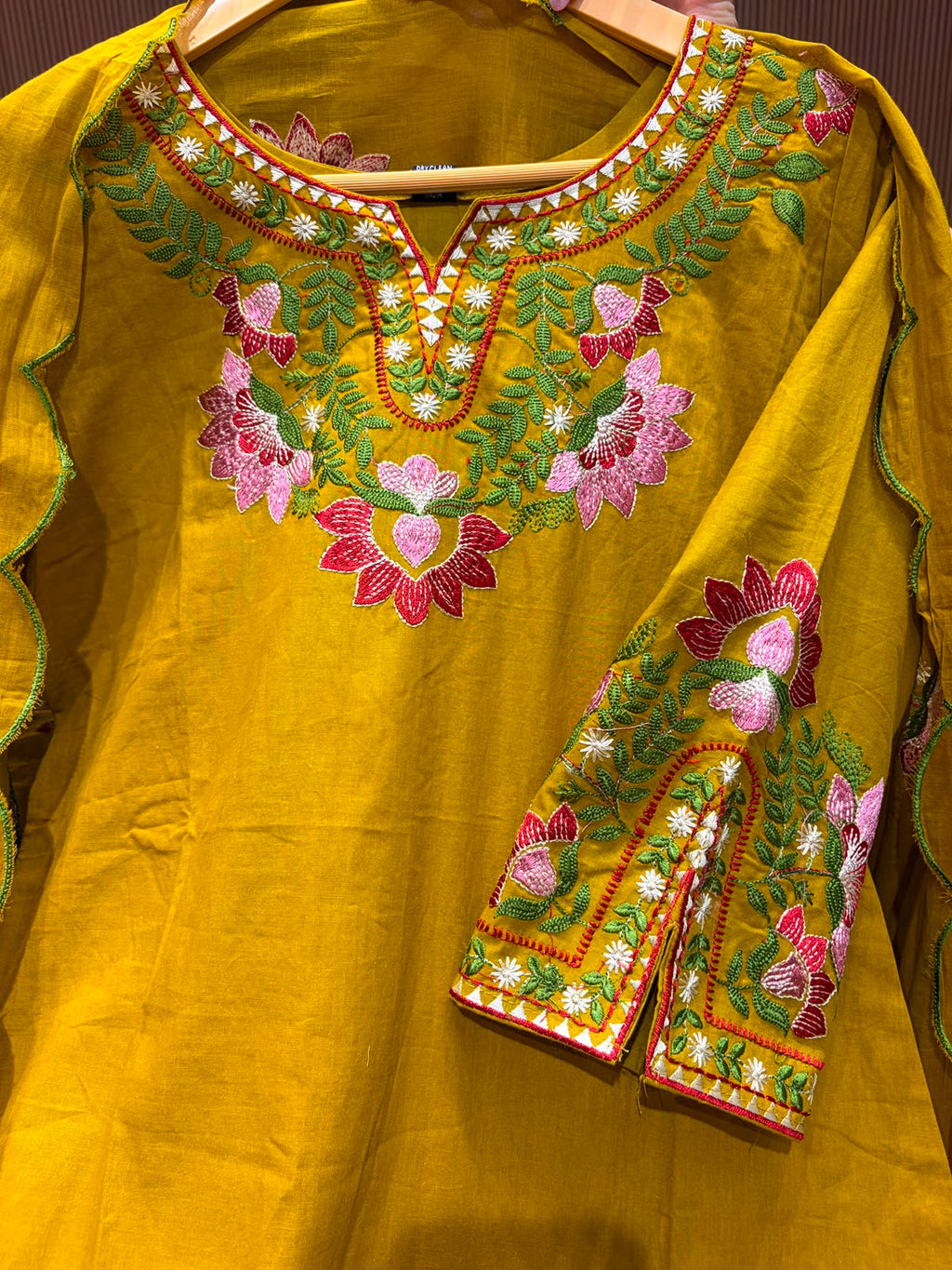 pure cotton suit