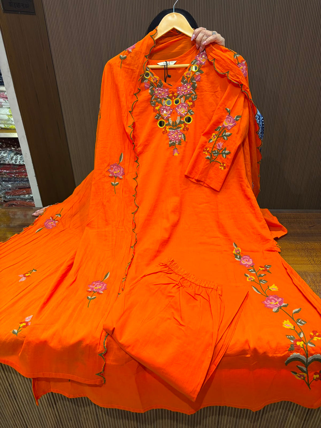 Cotton Fabric Full Suit