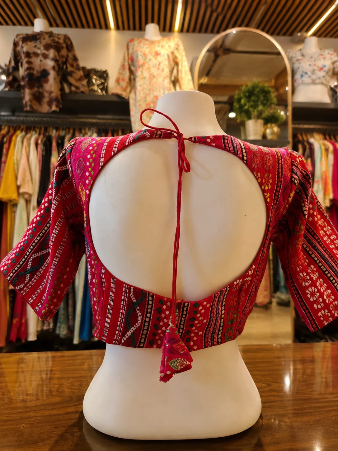 Jute Fabric Blouse
