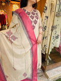 Pure Cotton Embroidery Suit Set